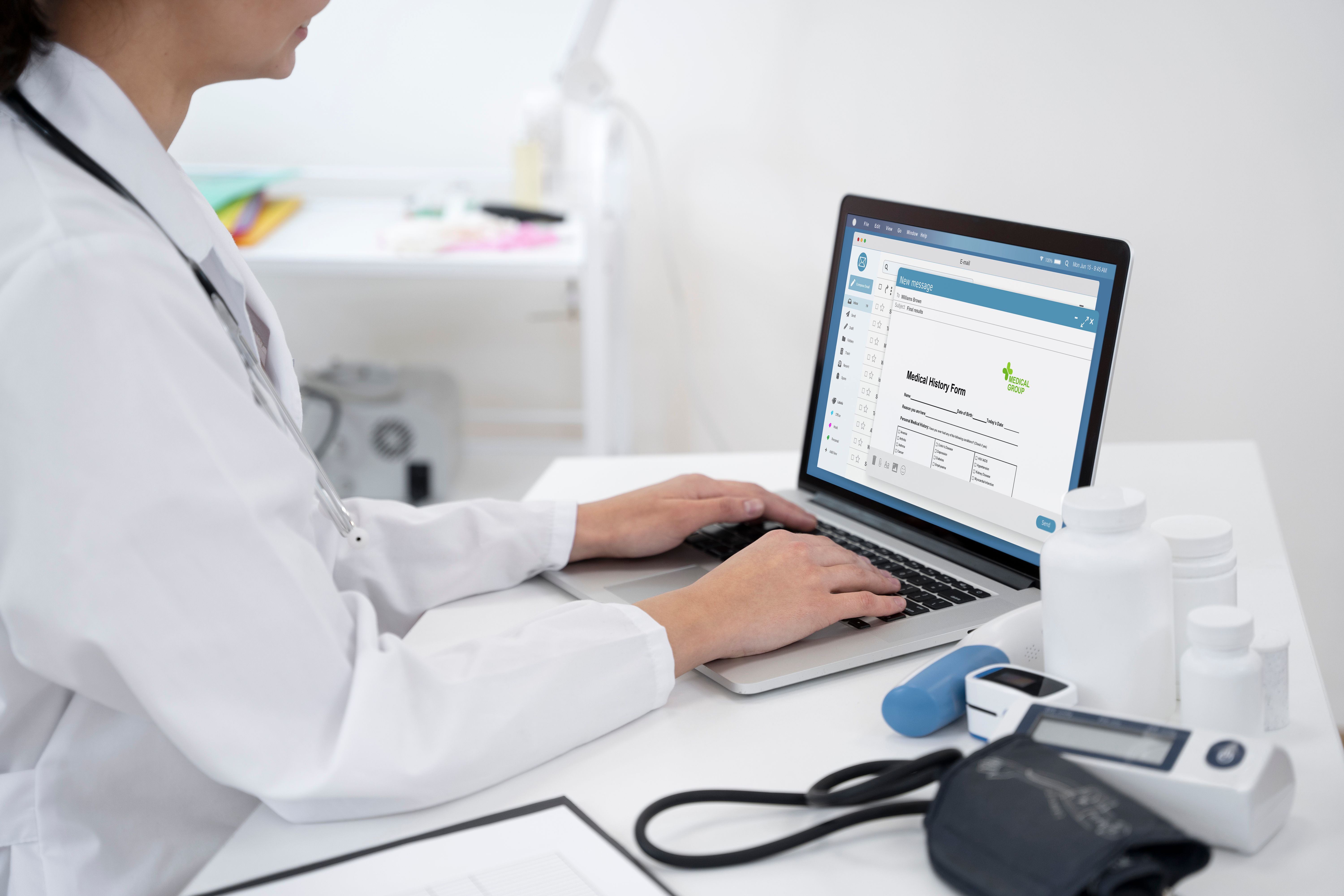 doctor-writing-about-routine-medical-checkup